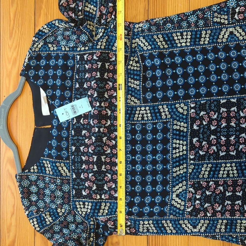 NWT Loft Dress patchwork pattern - Picture 11 of 11